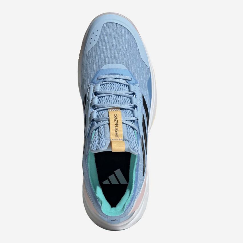 Adidas Crazyflight 6 Women glow blue/shadow navy