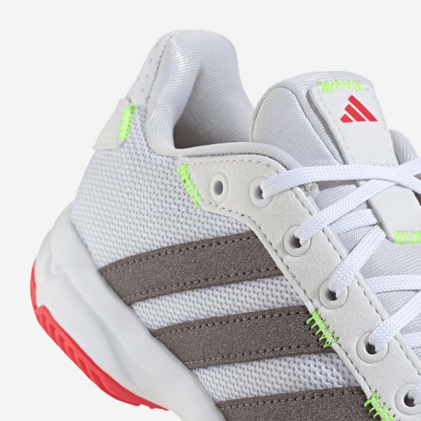 Adidas Stabil Junior white/aurora metallic/fuchsia